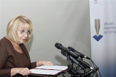 12. септембар 2011. Обраћање председнице Народне скупштине проф. др Славице Ђукић-Дејановић на Регионалној конференцији државних ревизорских институција